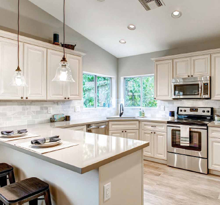 cream-kitchen-cabinets---Ivory-White